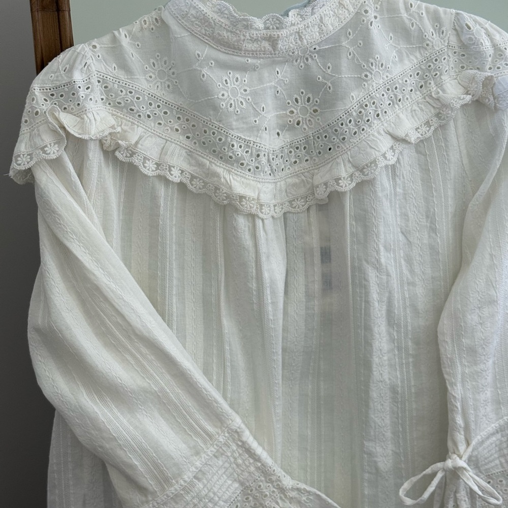 WHIMSY GARDEN LACE TUNIC DRESS Spell NWT Size XS - Picture 6 of 8